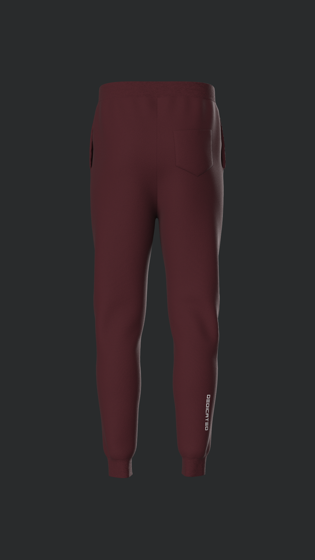 DTF - Men's Casual Stretch Waist Drawstring Sweatpants with Zipper Pockets