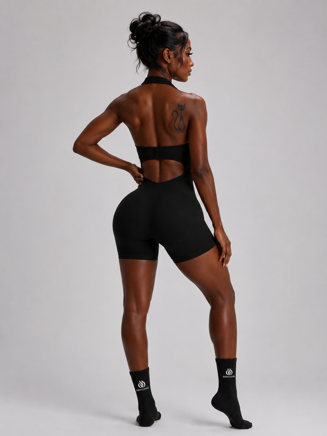 DTF - Women's Open-Back Jumpsuit