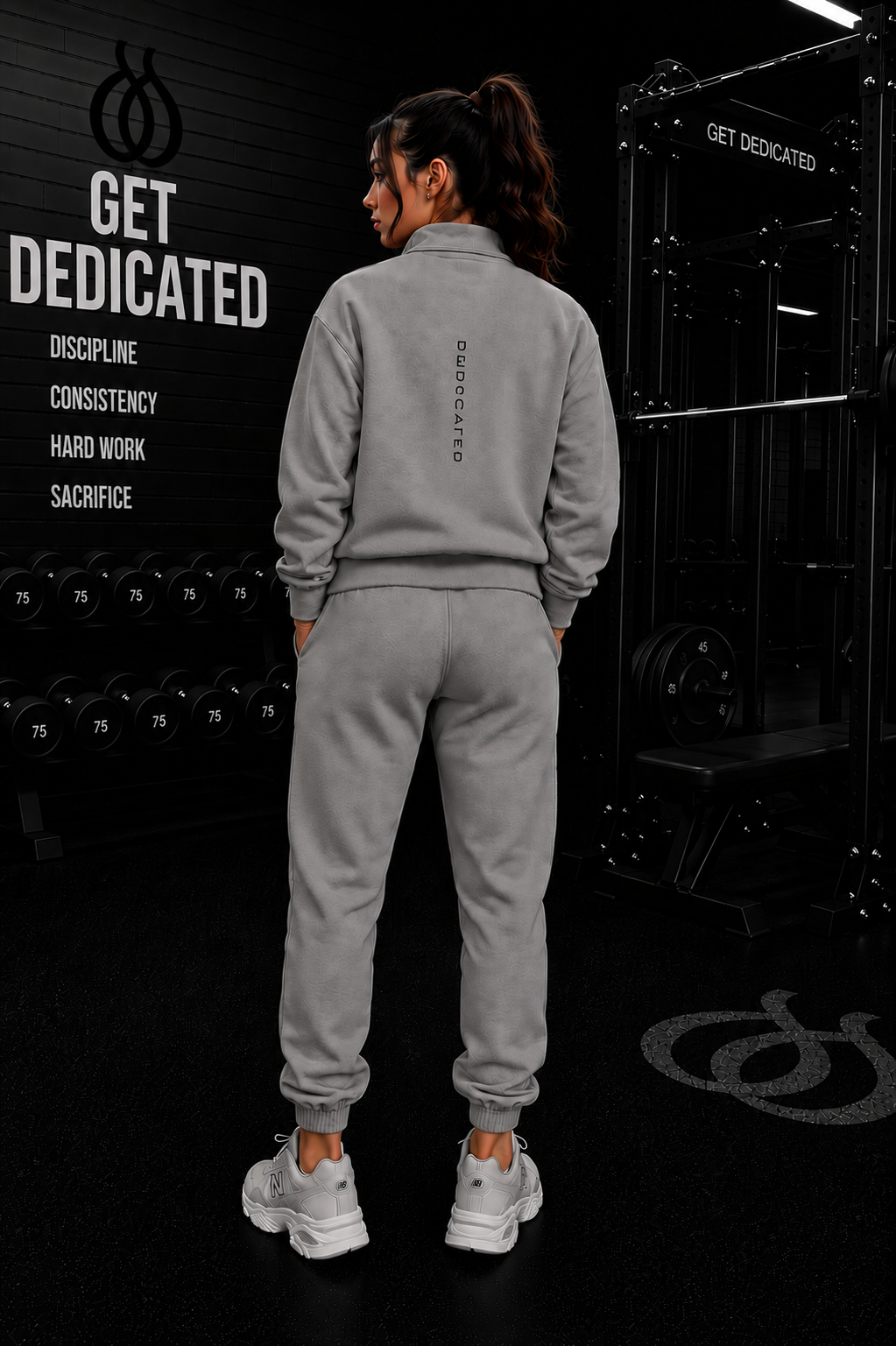 DTF - Women’s Oversized Half Zip Pull Over