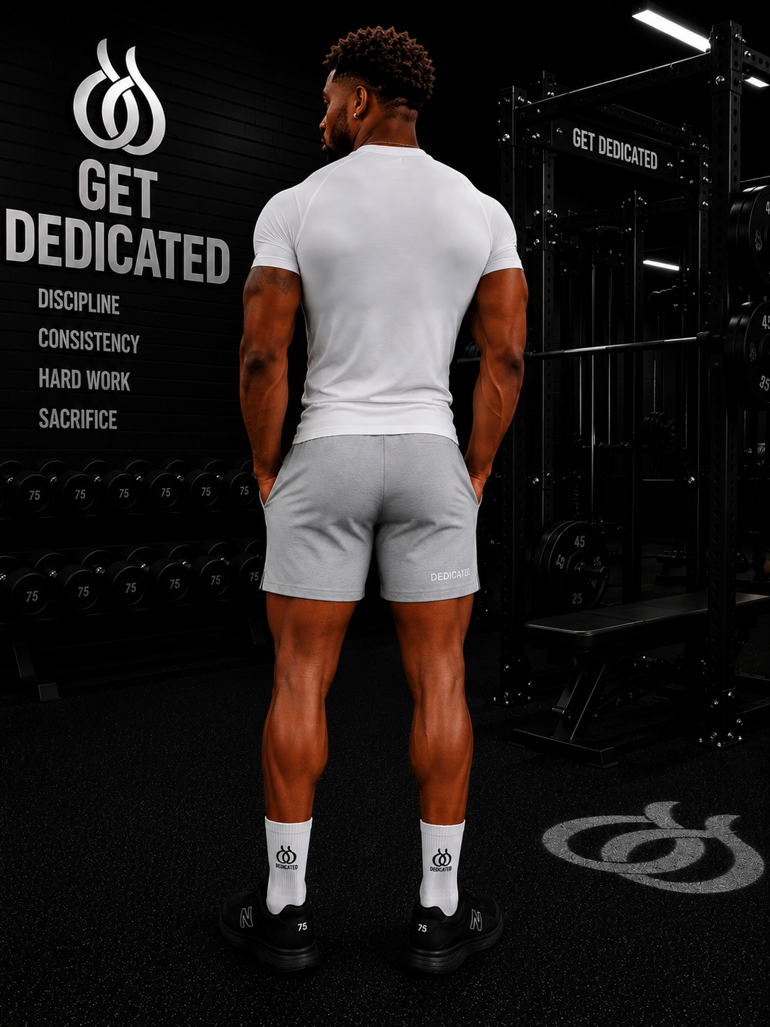 DTF - Men’s Slightly Stretch Fitness Shorts