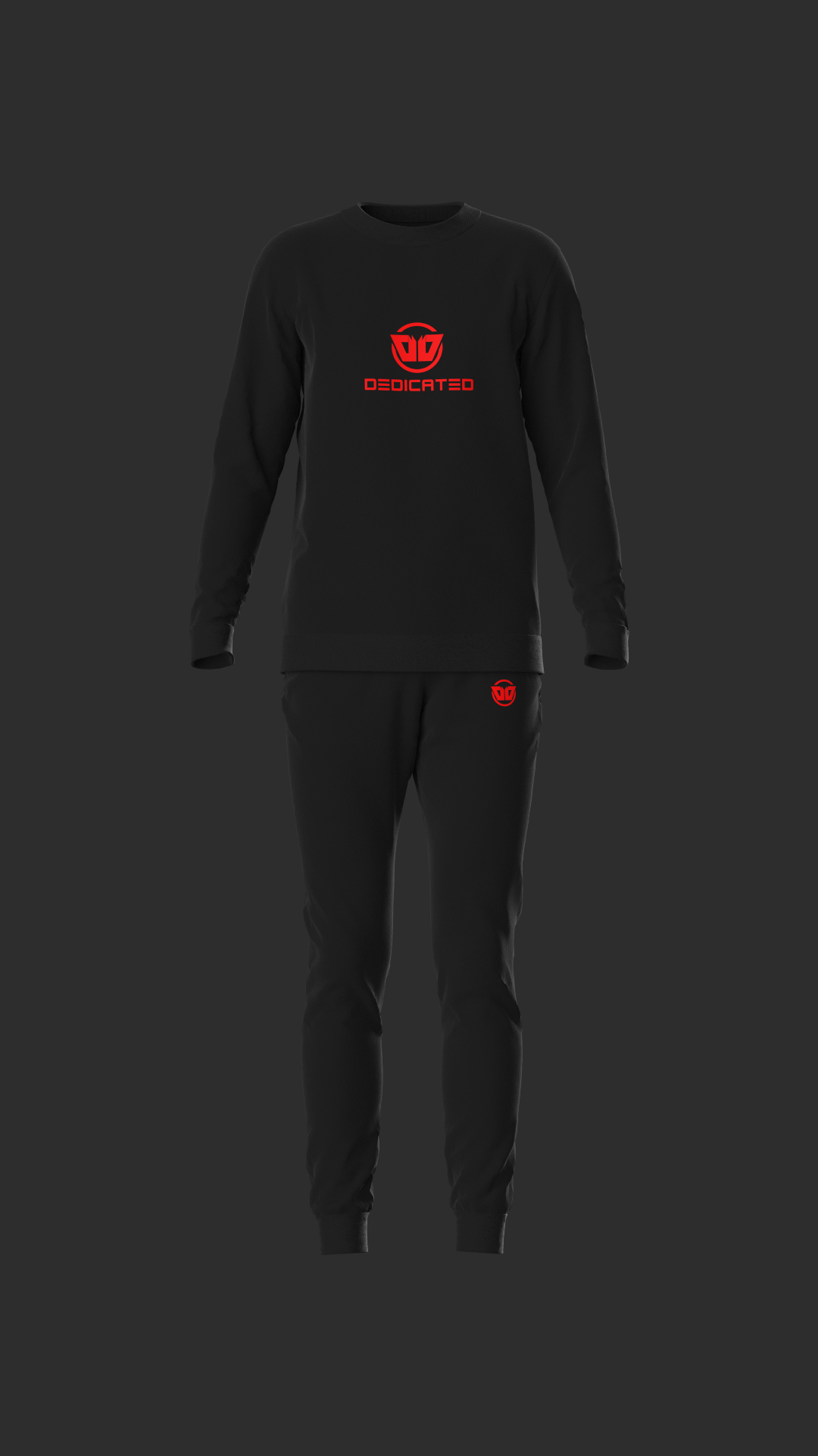 DTF - Men’s Casual Crew Neck with Drawstring Sweatpants