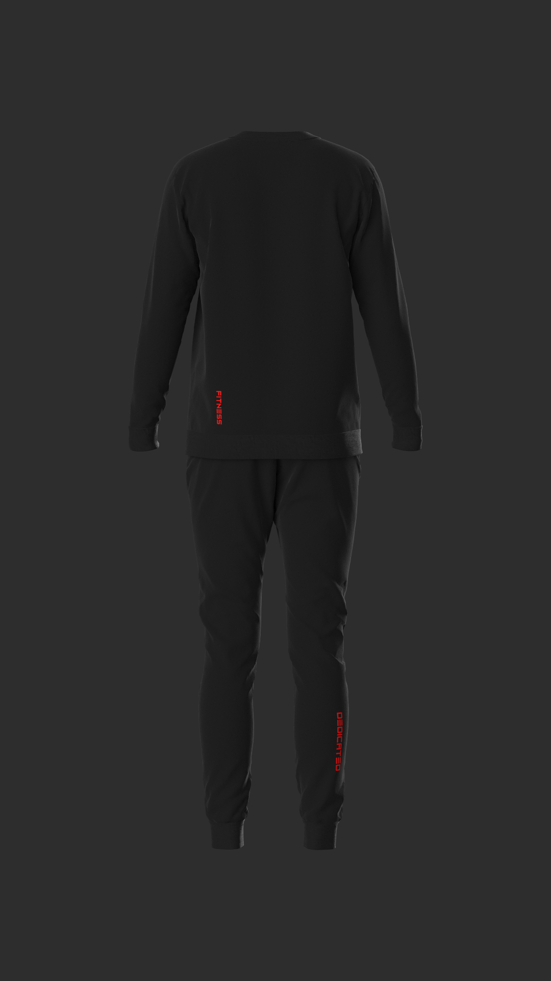 DTF - Men’s Casual Crew Neck with Drawstring Sweatpants