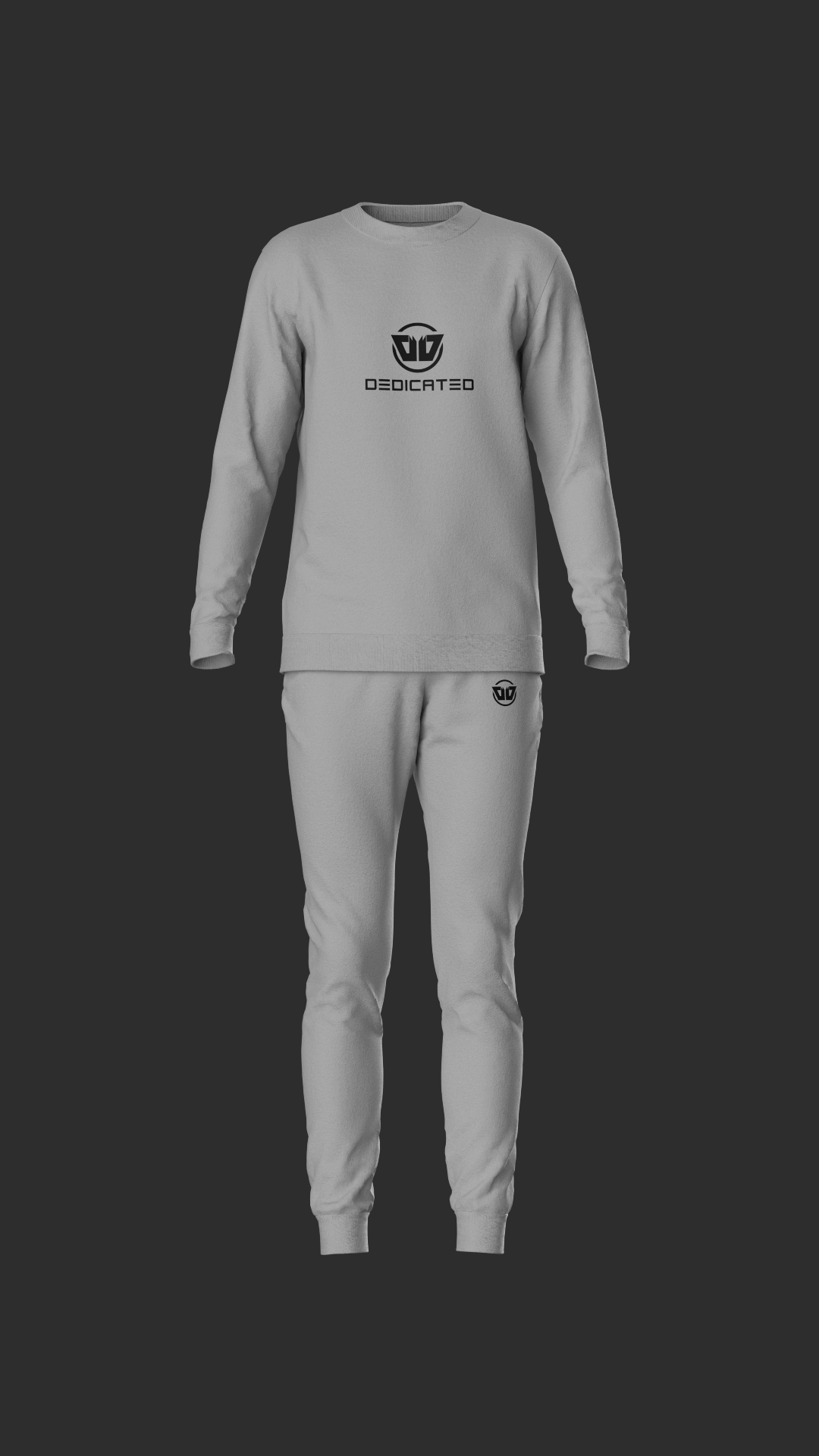 DTF - Men’s Casual Crew Neck with Drawstring Sweatpants