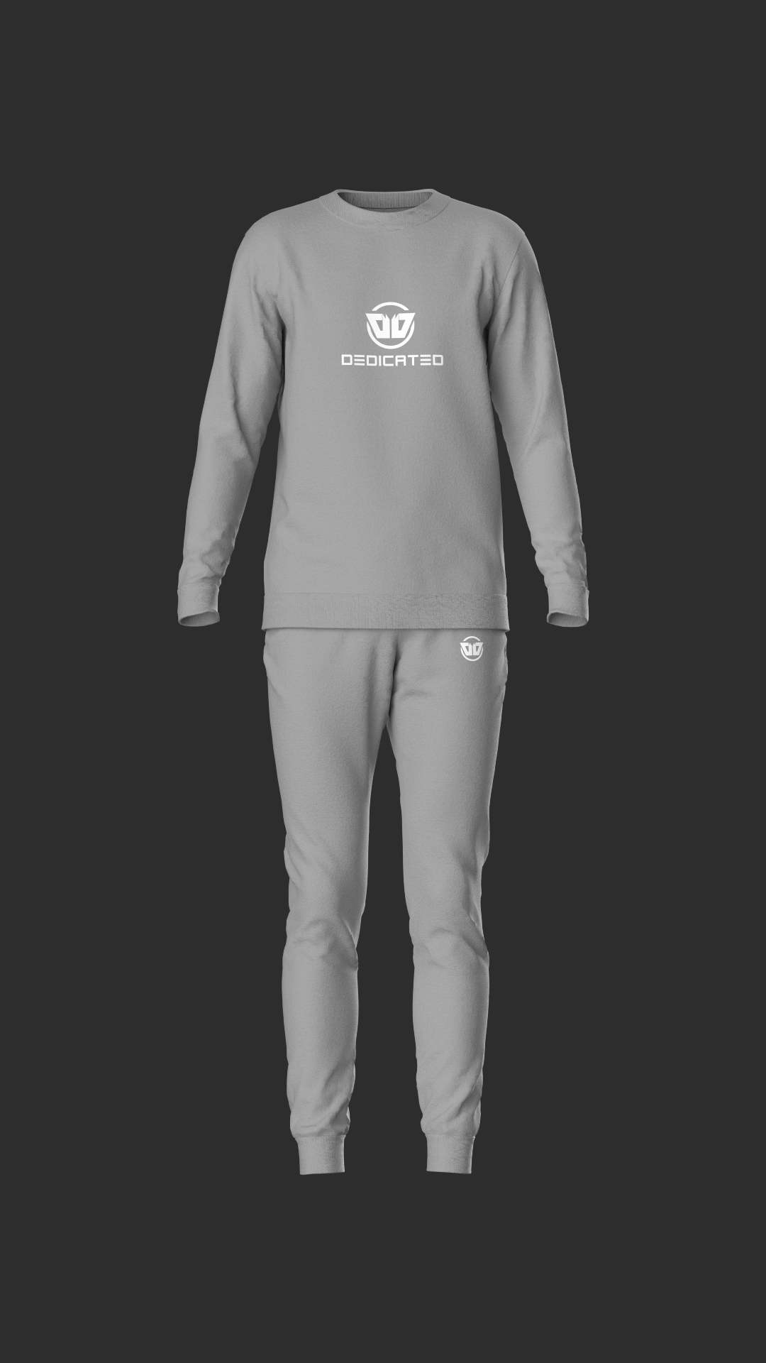 DTF - Men’s Casual Crew Neck with Drawstring Sweatpants