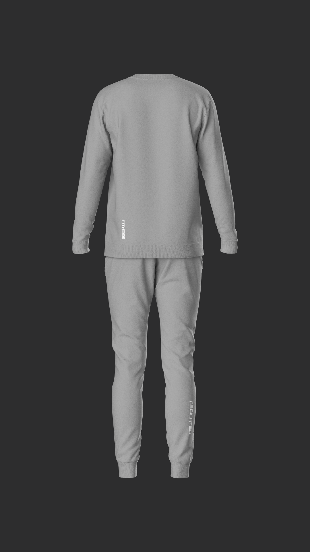 DTF - Men’s Casual Crew Neck with Drawstring Sweatpants