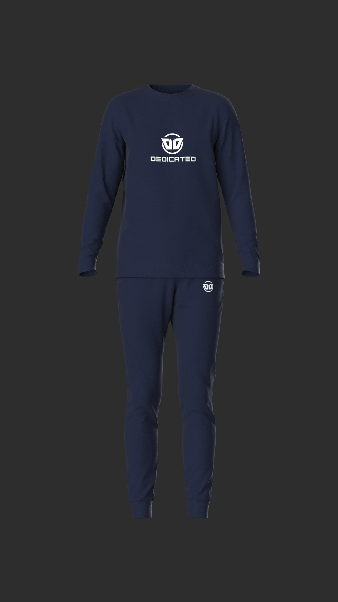 DTF - Men’s Casual Crew Neck with Drawstring Sweatpants