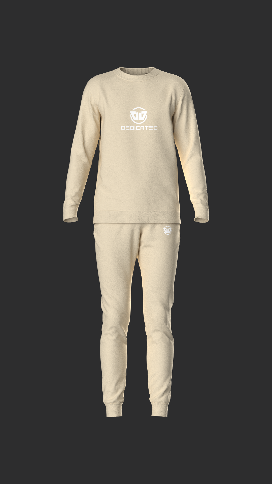 DTF - Men’s Casual Crew Neck with Drawstring Sweatpants