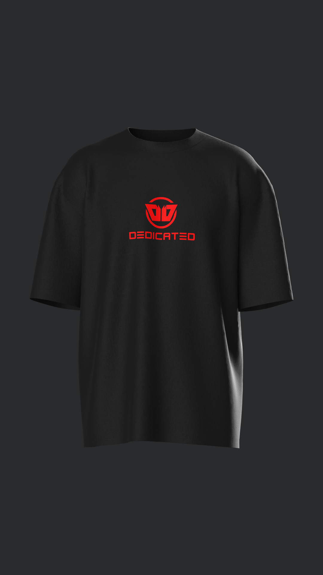 DTF - Unisex Cotton Oversized Fitness T-Shirt