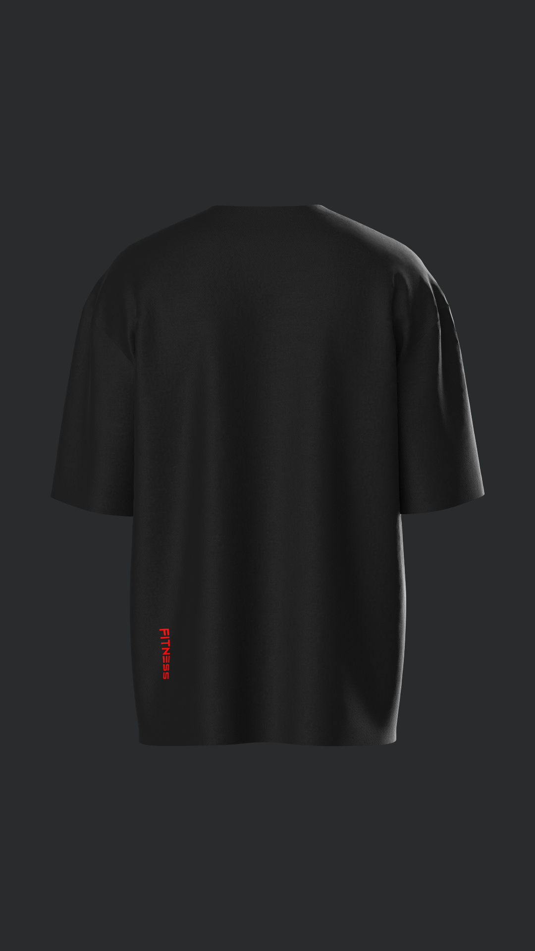 DTF - Unisex Cotton Oversized Fitness T-Shirt