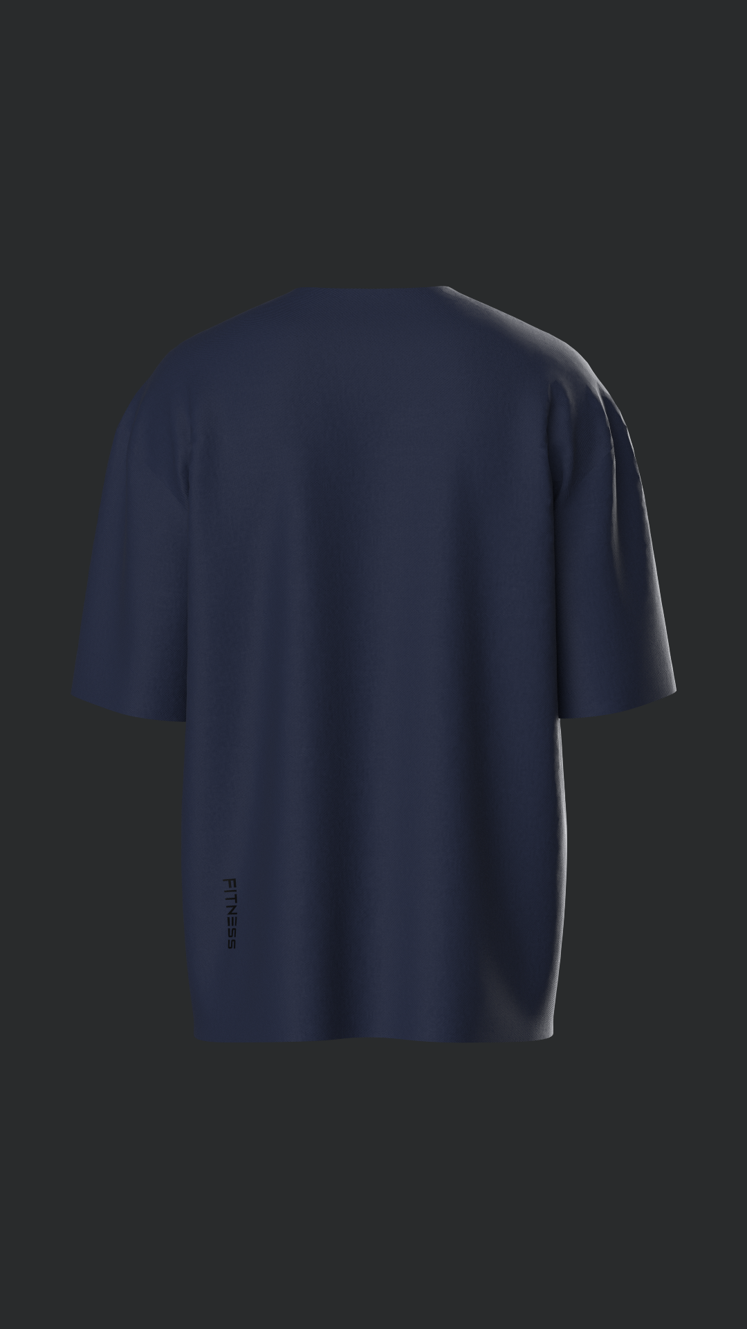DTF - Unisex Cotton Oversized Fitness T-Shirt