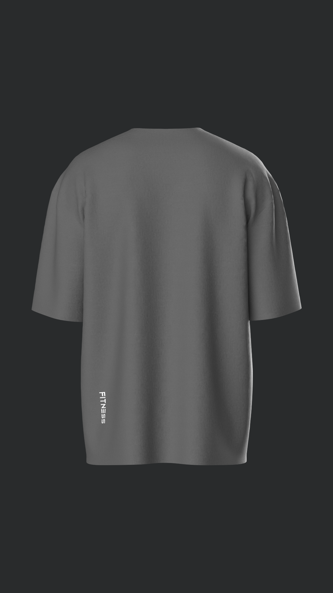 DTF - Unisex Cotton Oversized Fitness T-Shirt