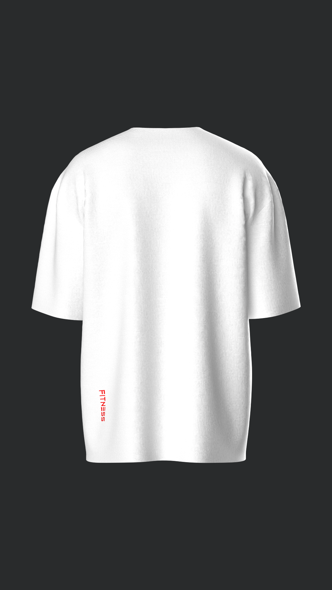 DTF - Unisex Cotton Oversized Fitness T-Shirt