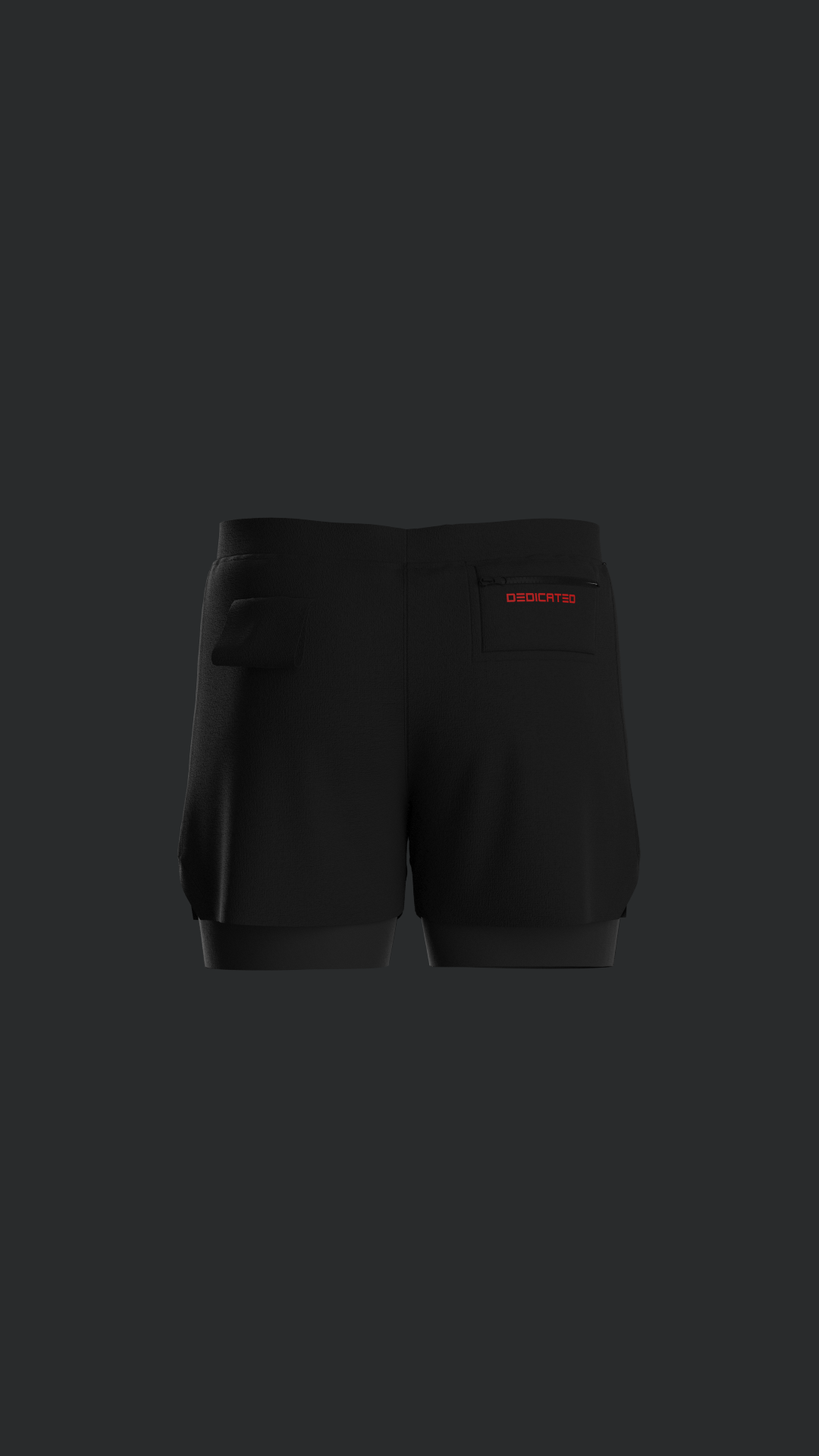 DTF - Men’s Quick Drying Shorts with Zipper Back Pocket