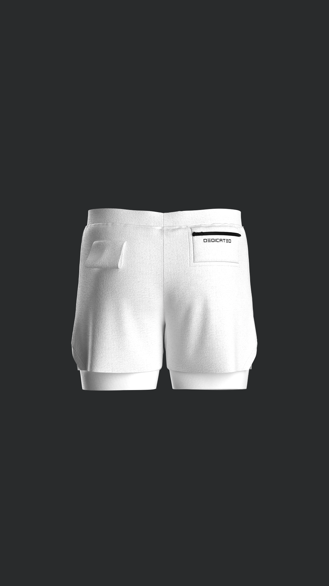 DTF - Men’s Quick Drying Shorts with Zipper Back Pocket