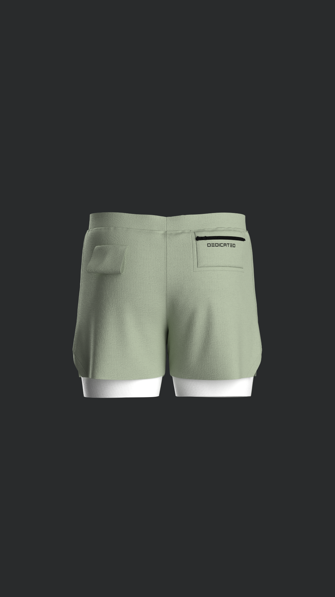DTF - Men’s Quick Drying Shorts with Zipper Back Pocket