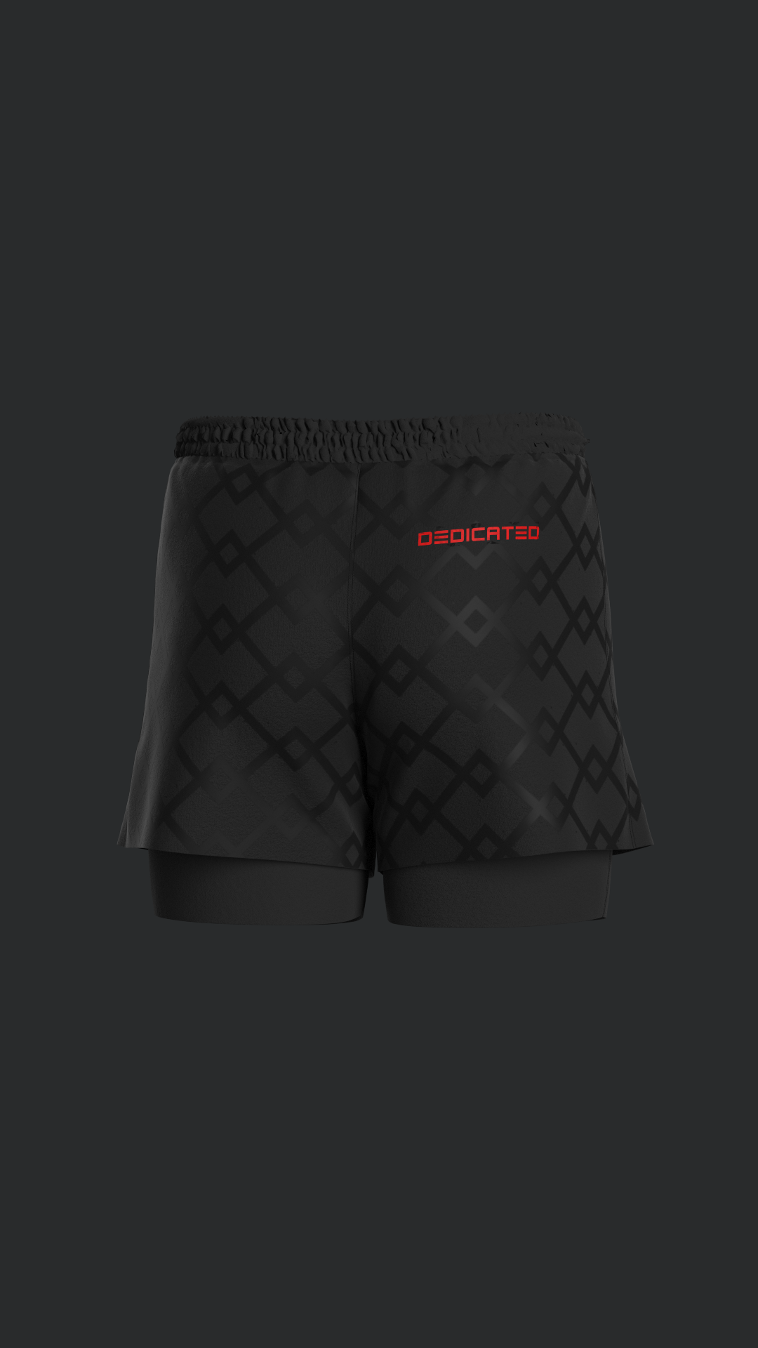 DTF - Men’s Geometric Pattern 2-in-1 Shorts
