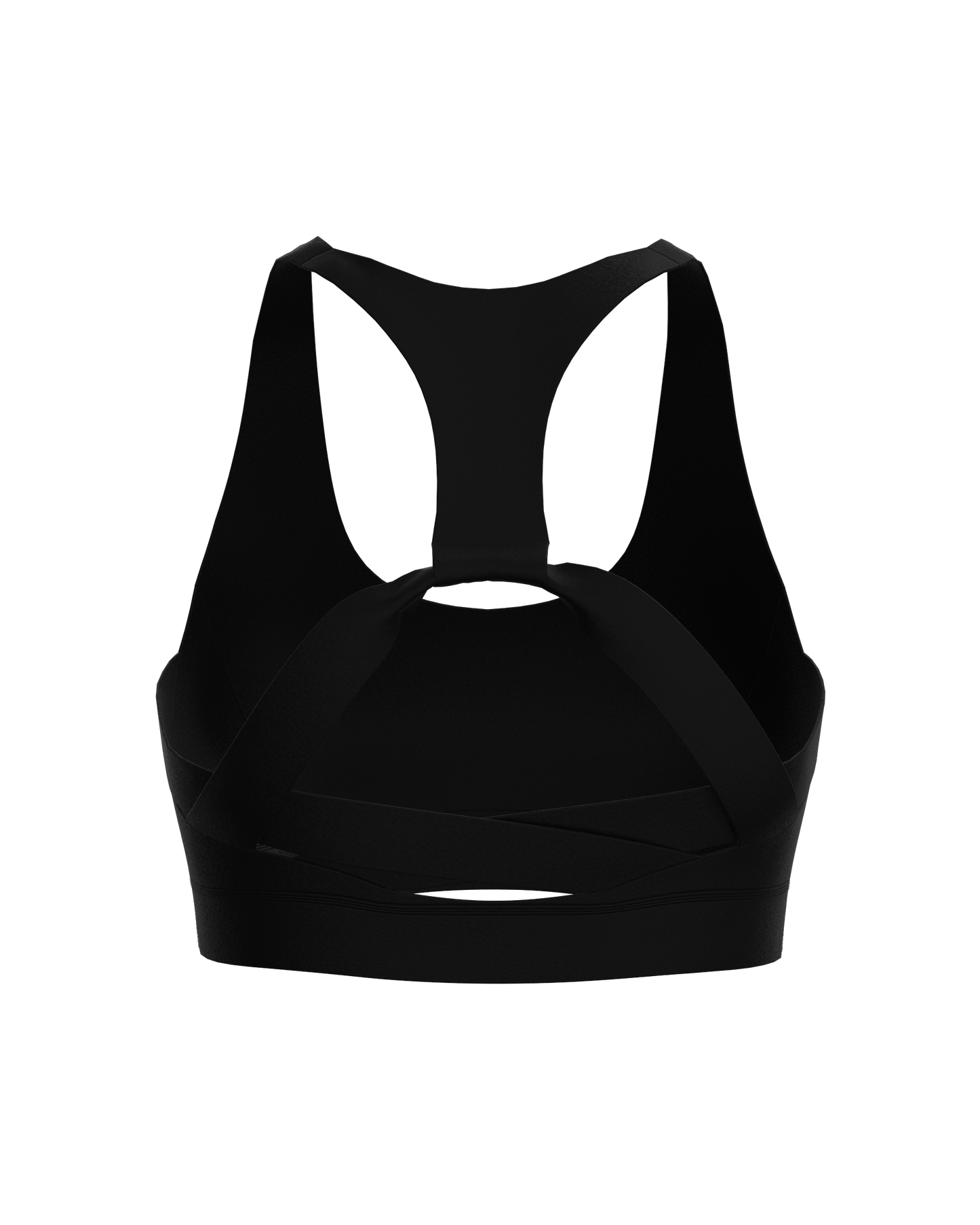 DTF - Women’s Push Up Strappy Backless Halter Top Women’s Sports Bra