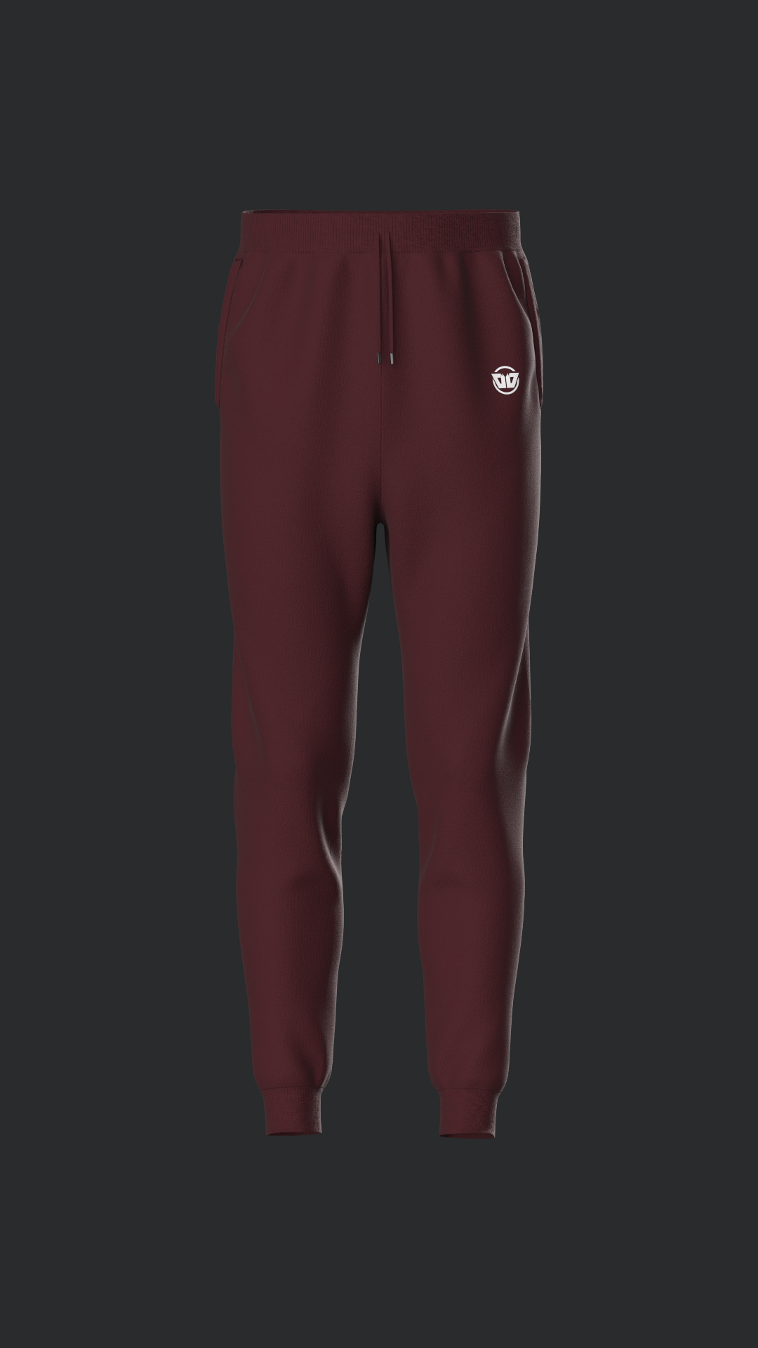 DTF - Men's Casual Stretch Waist Drawstring Sweatpants with Zipper Pockets