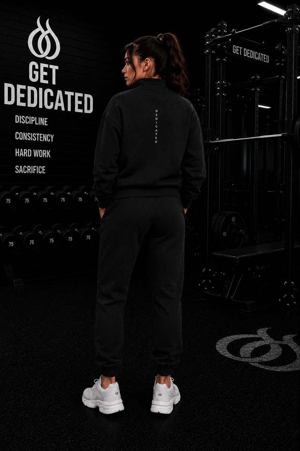 DTF - Women’s Oversized Half Zip Pull Over