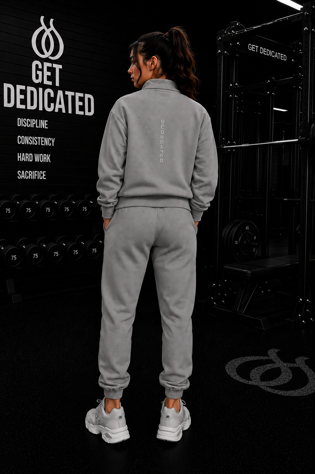 DTF - Women’s Oversized Half Zip Pull Over