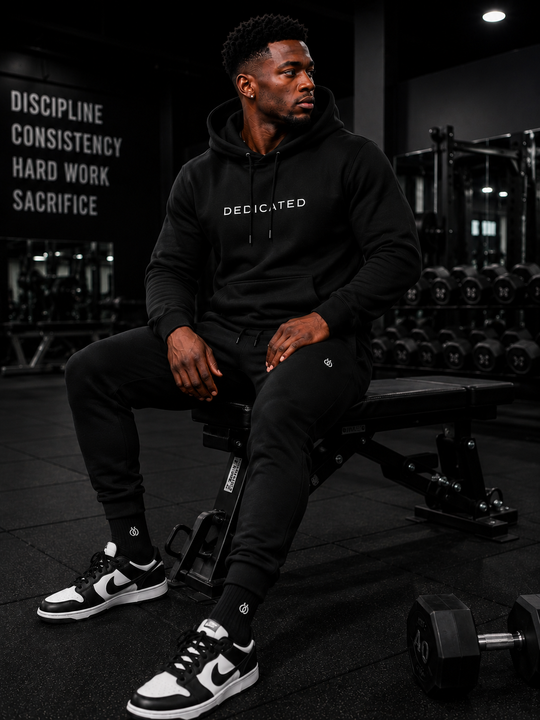 DTF - Men's Fitness Sweatpants with Pockets