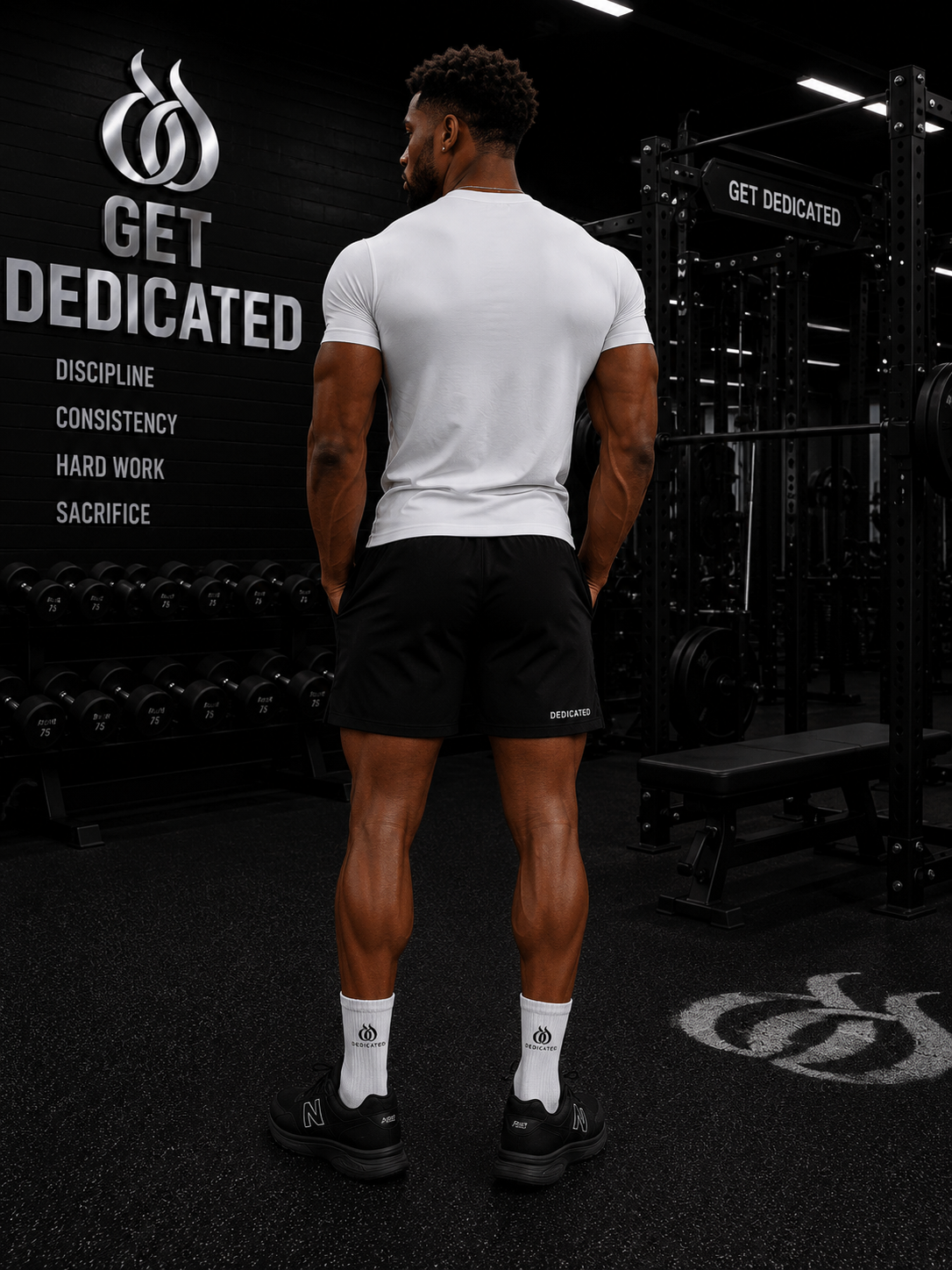 DTF - Men’s Slightly Stretch Fitness Shorts