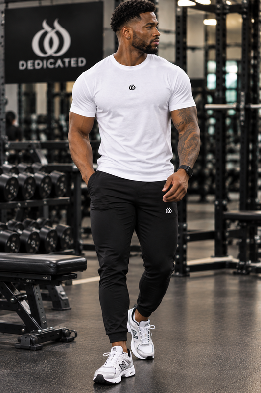 DTF Men’s Premium Cotton Short-Sleeve Athletic T-Shirt