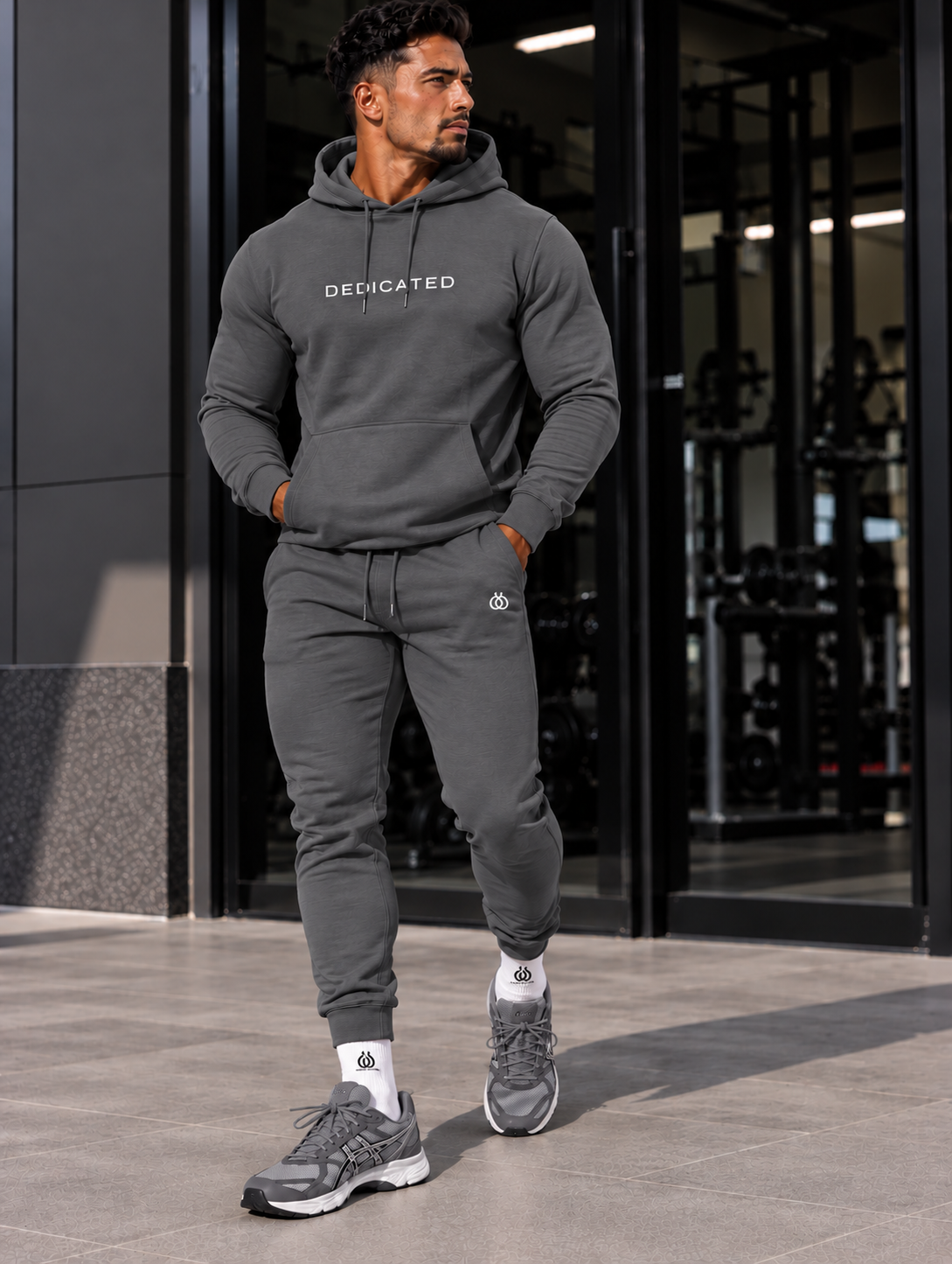 DTF Men’s Athletic Drawstring Hoodie