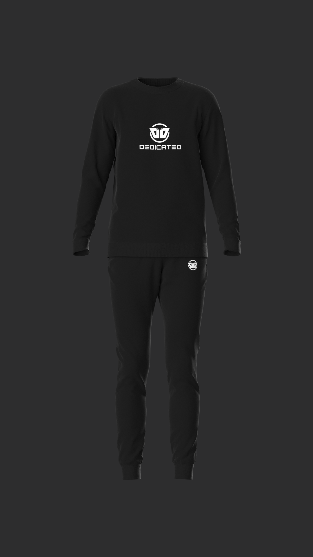 DTF - Men’s Casual Crew Neck with Drawstring Sweatpants