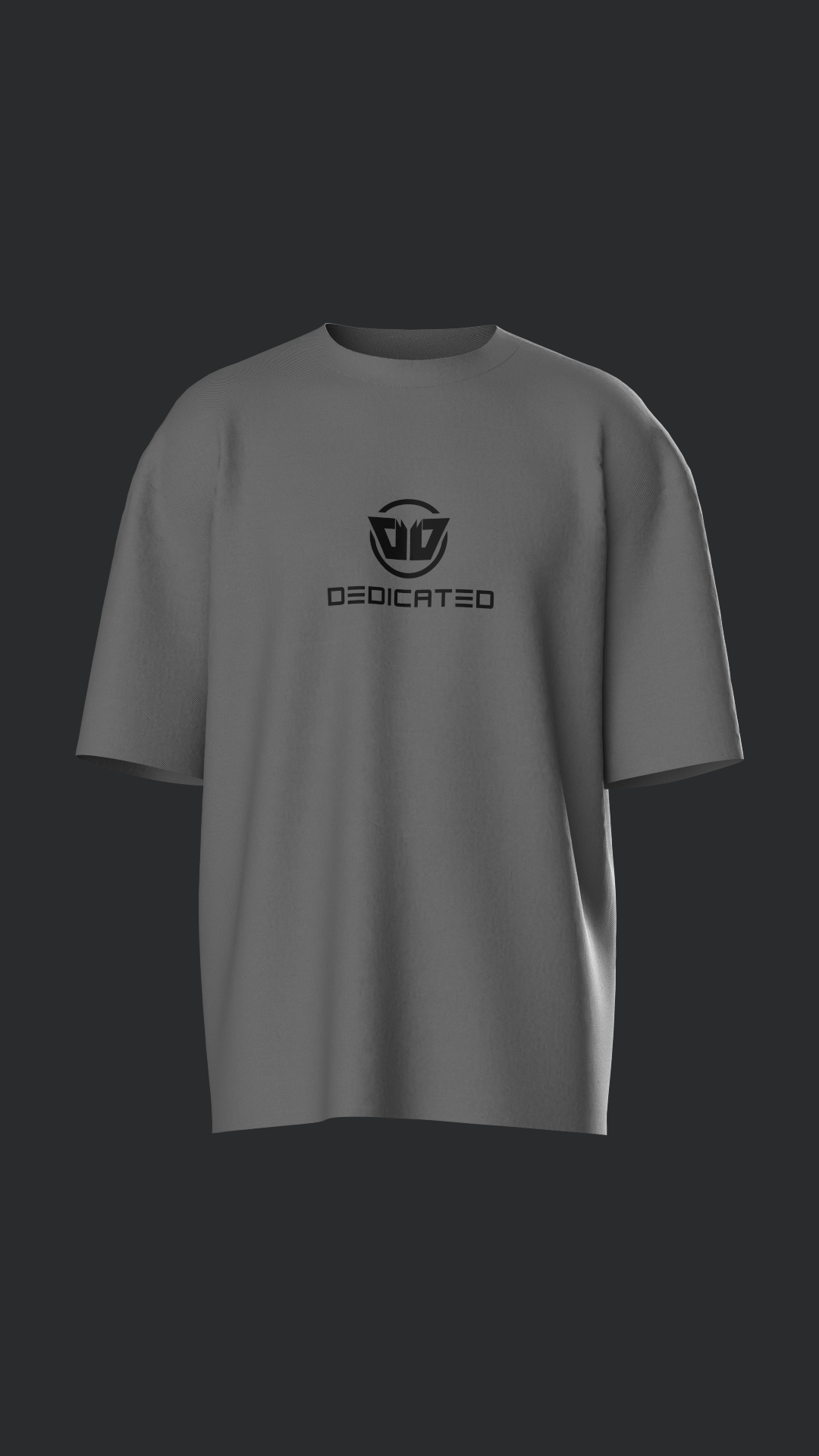DTF - Unisex Cotton Oversized Fitness T-Shirt