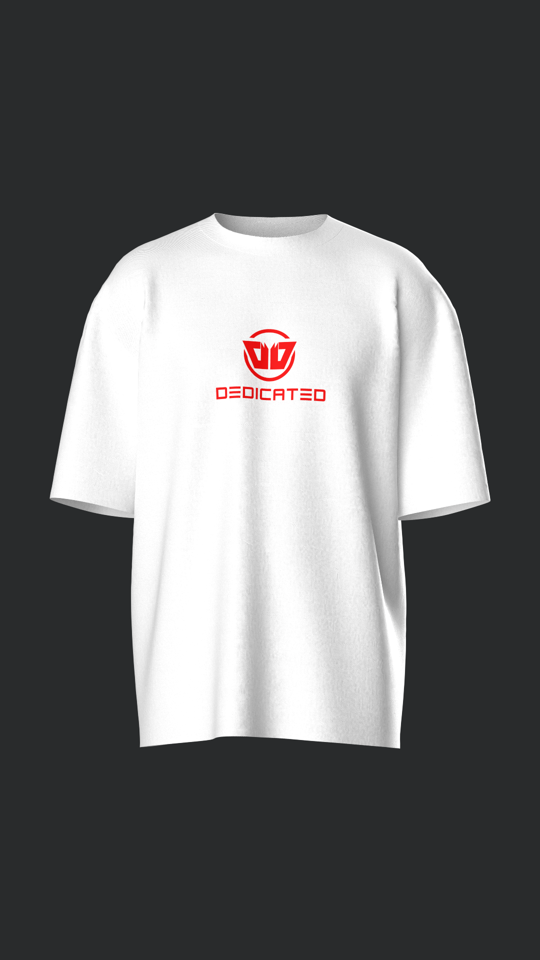 DTF - Unisex Cotton Oversized Fitness T-Shirt