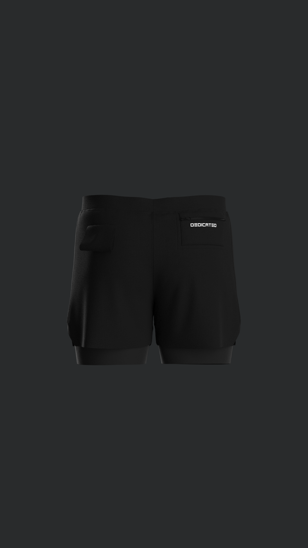 DTF - Men’s Quick Drying Shorts with Zipper Back Pocket