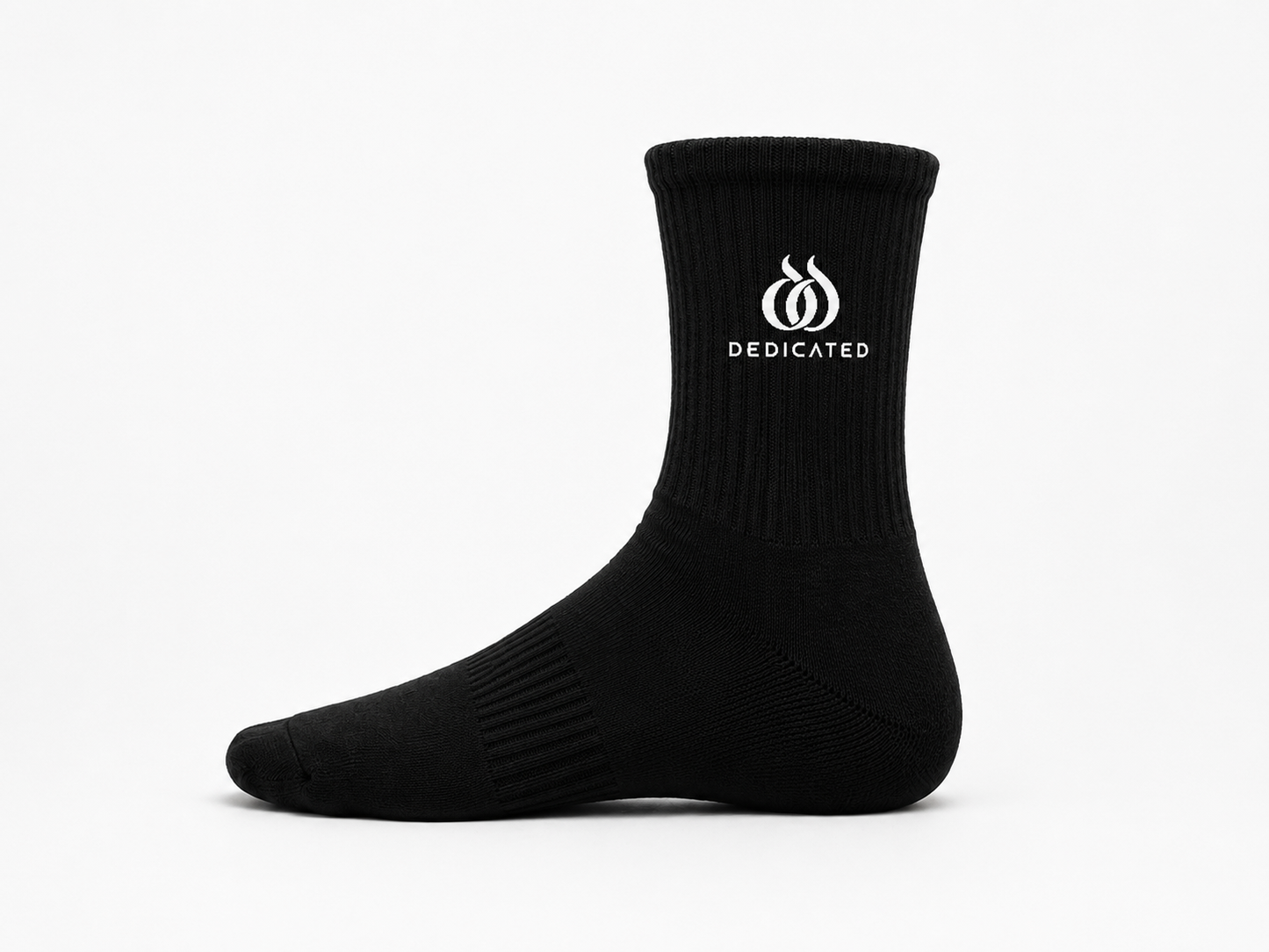 DTF - 100% Cotton Custom Logo Compression Socks