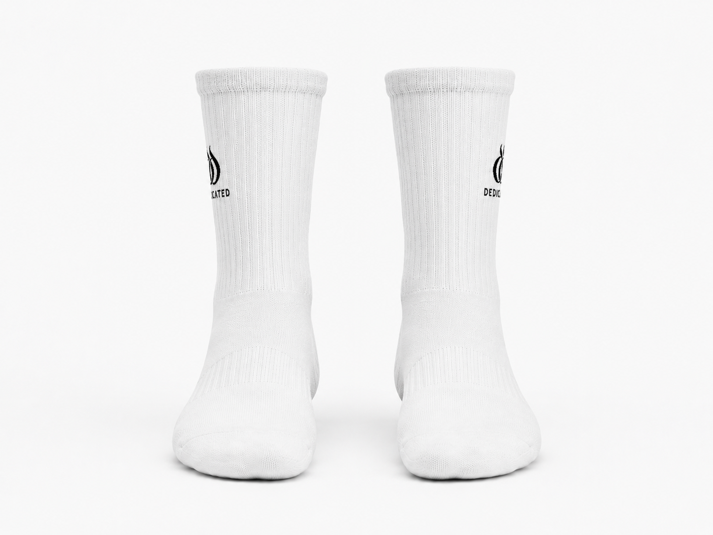DTF - 100% Cotton Custom Logo Compression Socks
