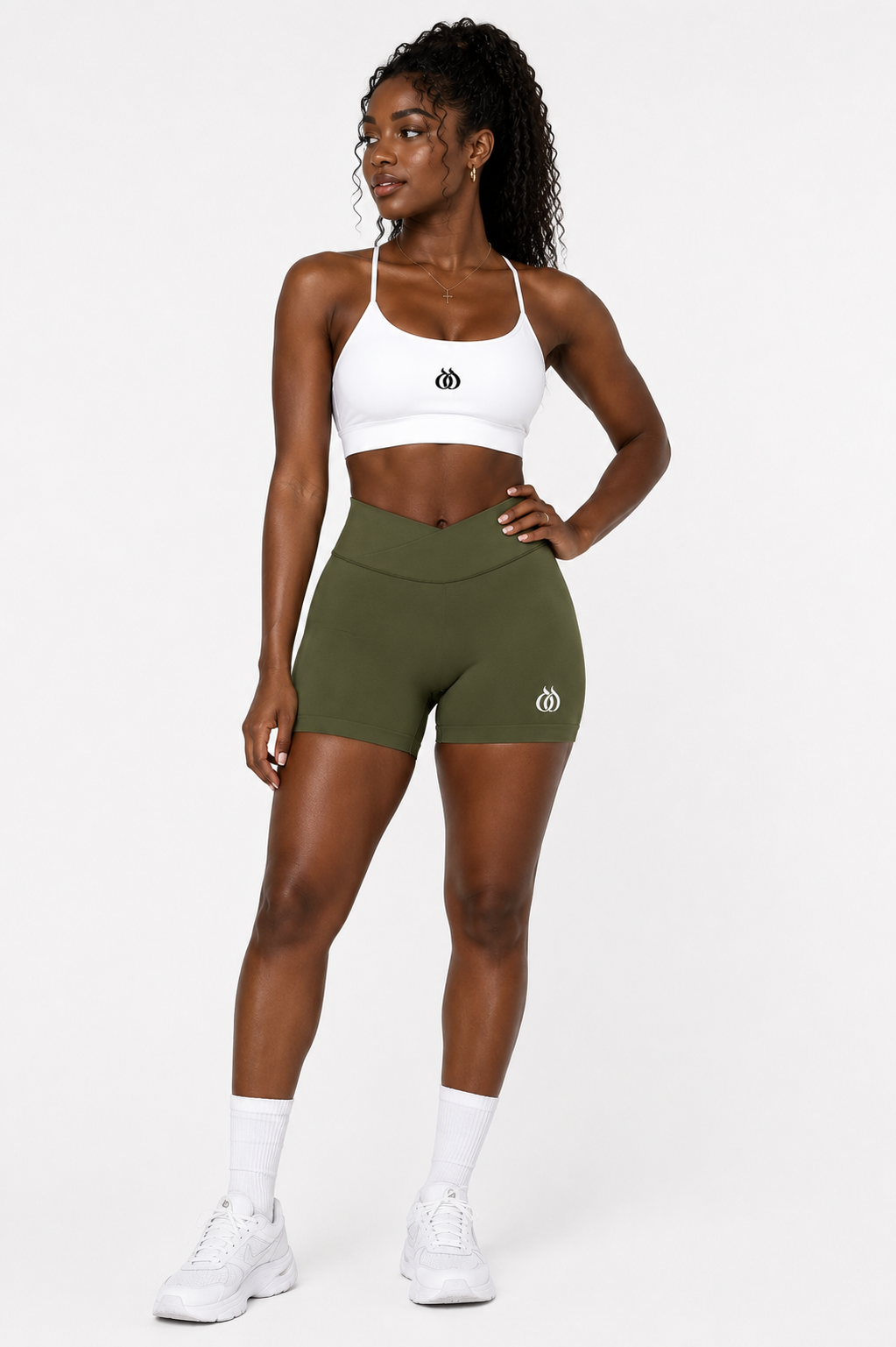 DTF - Women's High Waisted Seamless Shorts with Scrunch Butt Lift