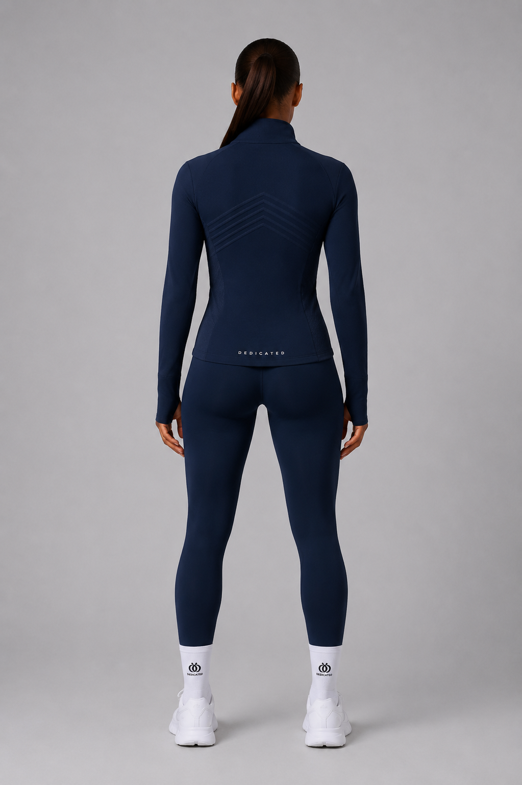 DTF - Women’s Black Full Zip Slim Fit Jacket