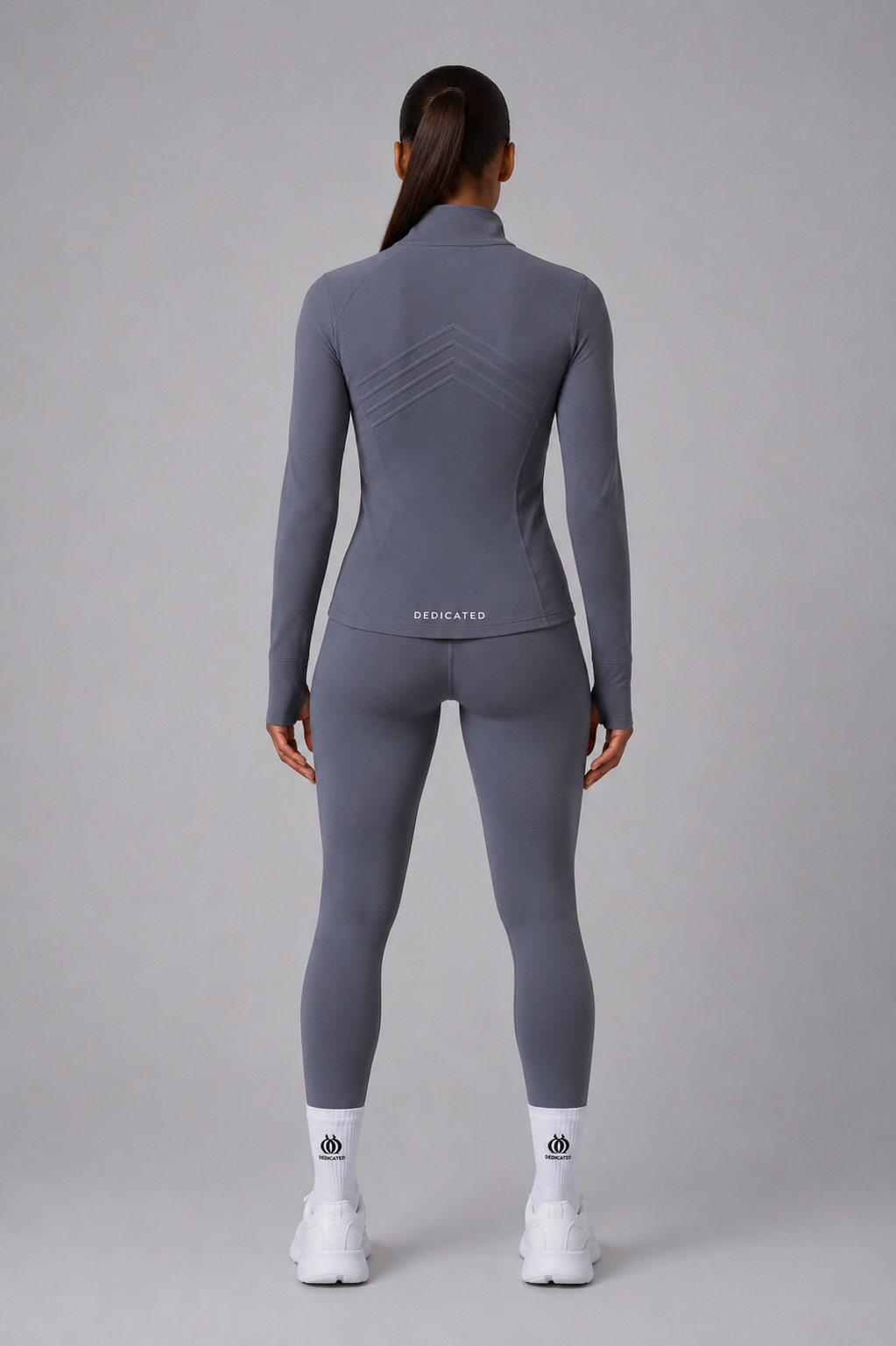 DTF - Women’s Black Full Zip Slim Fit Jacket