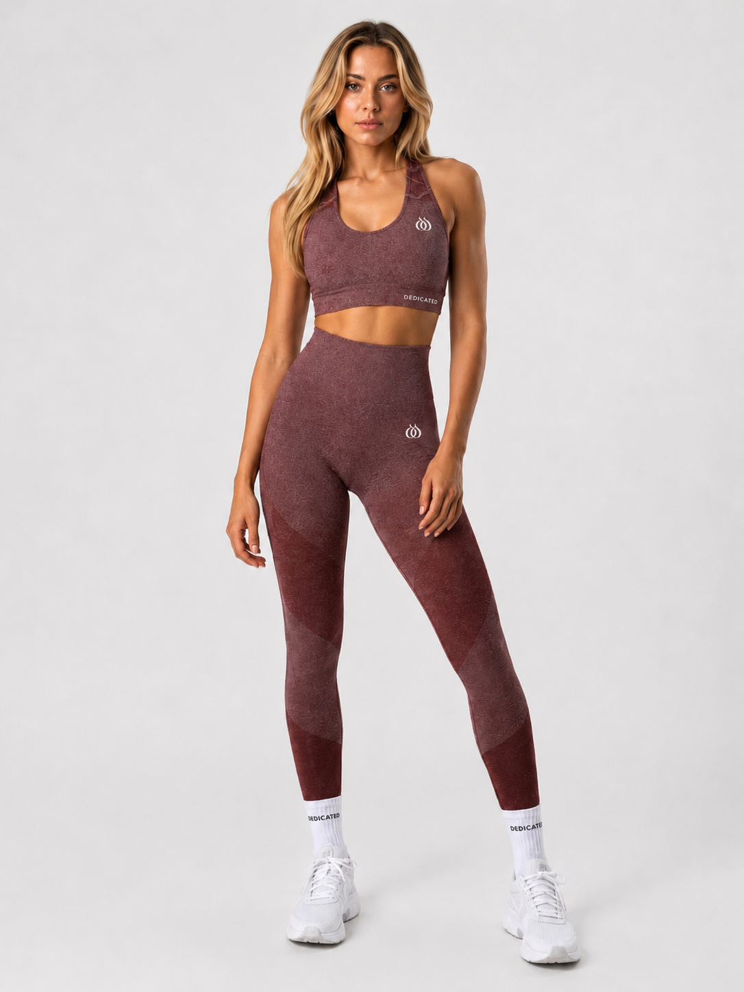 DTF - Women’s Yoga Set Active Wear Sports Bra and Leggings Set